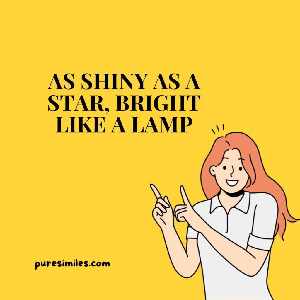 As bright as the sun