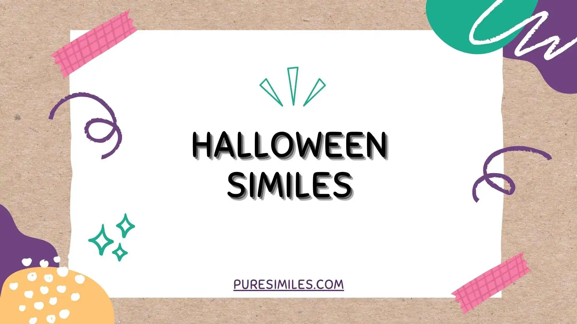 Halloween Similes
