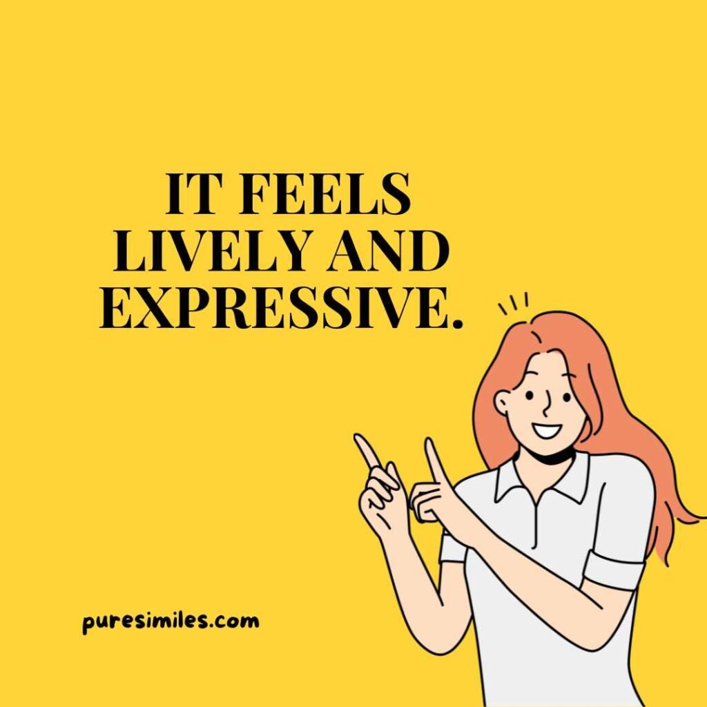 “Like words dancing on the page”