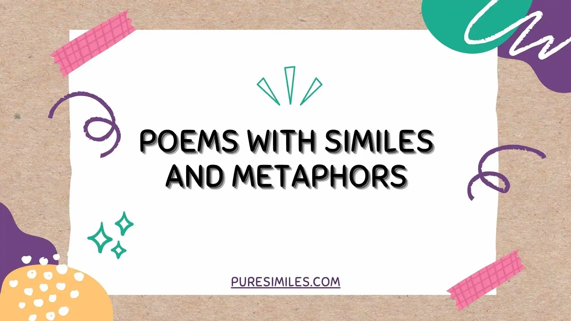 Poems With Similes and Metaphors