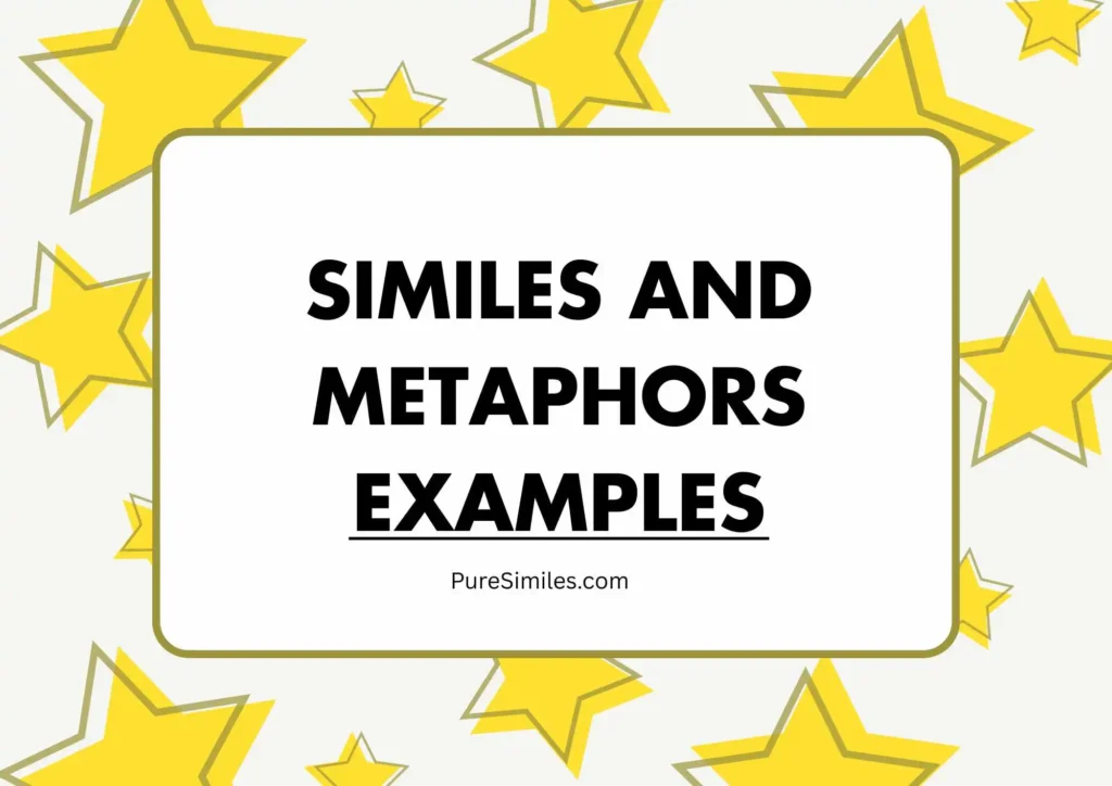 Similes and Metaphors Examples