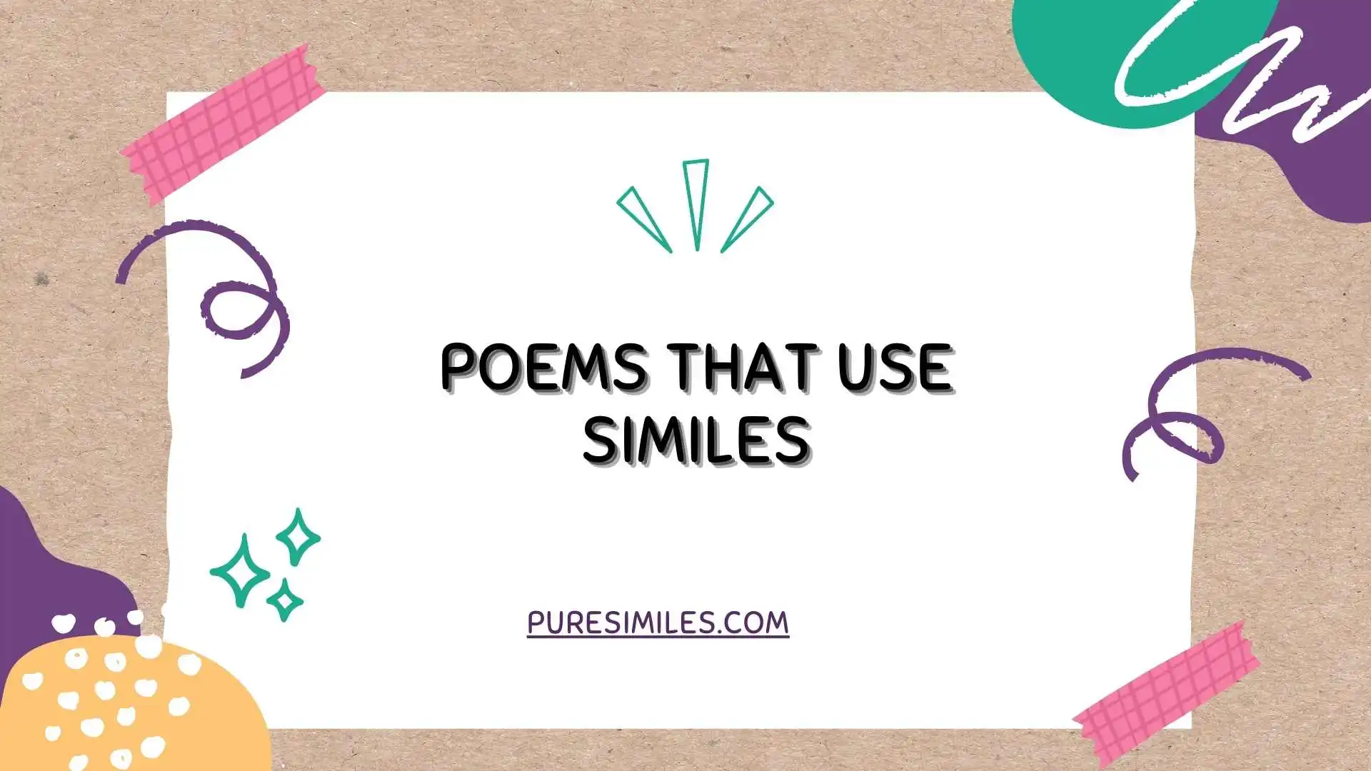 Poems That Use Similes