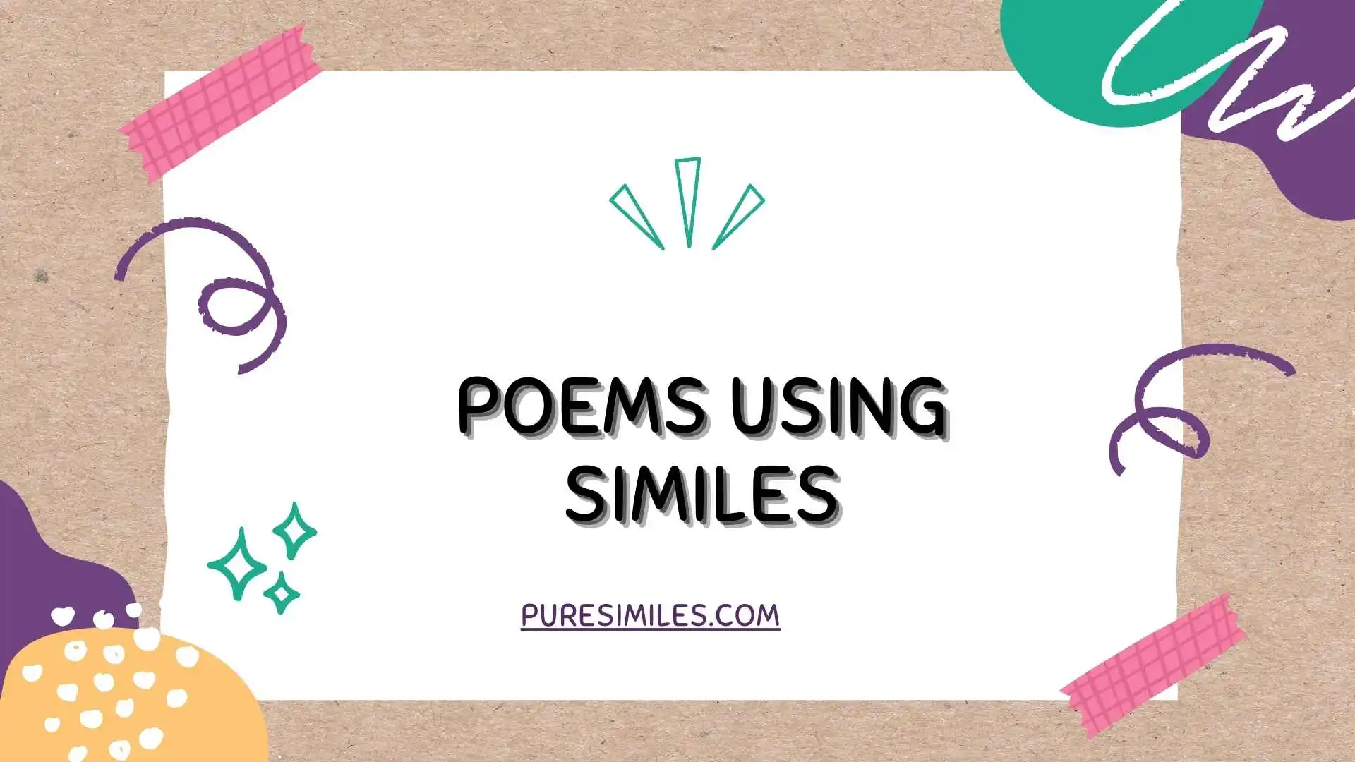 Poems Using Similes