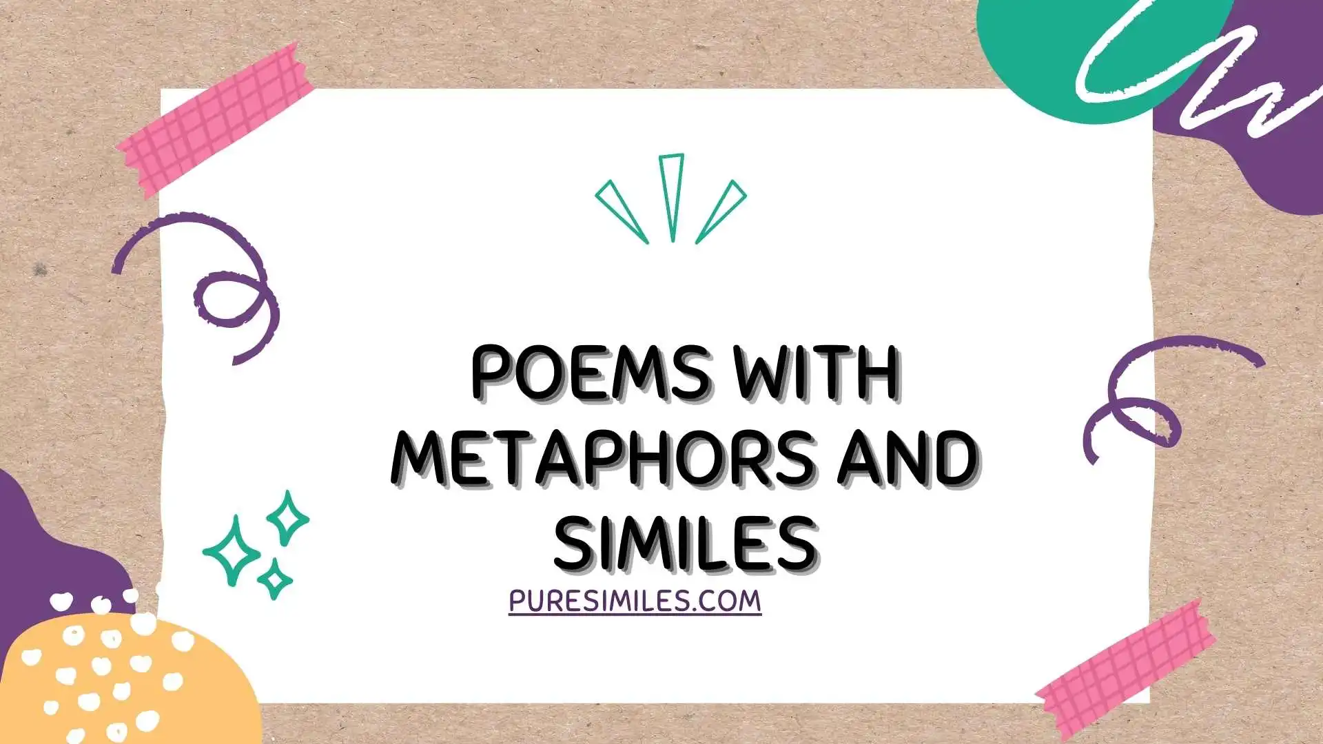 Poems With Metaphors and Similes