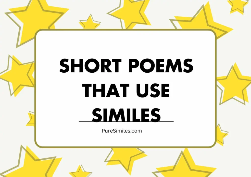 Short Poems That Use Similes