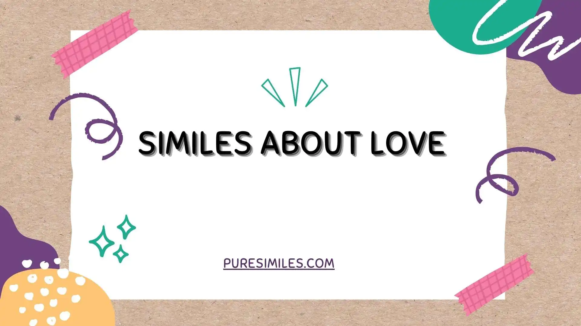 Similes About Love