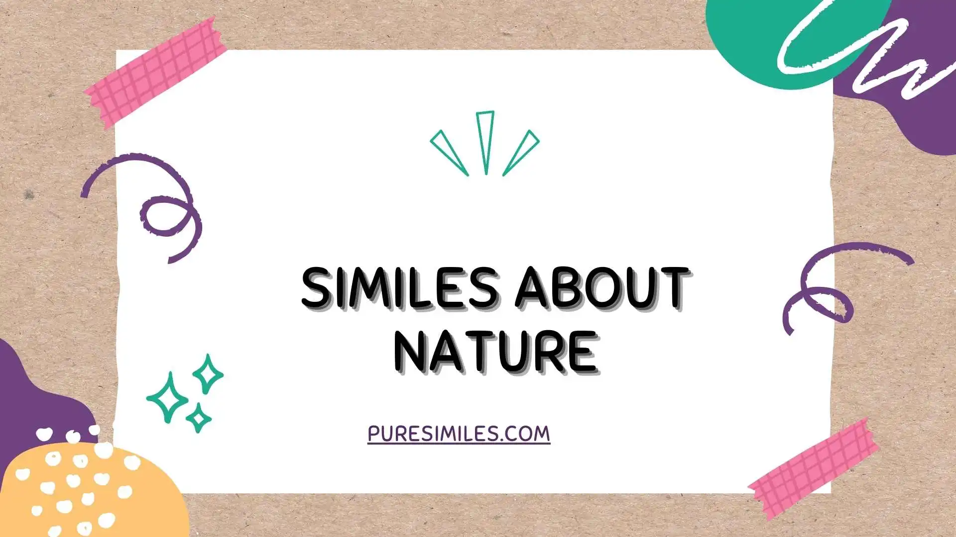 Similes About Nature