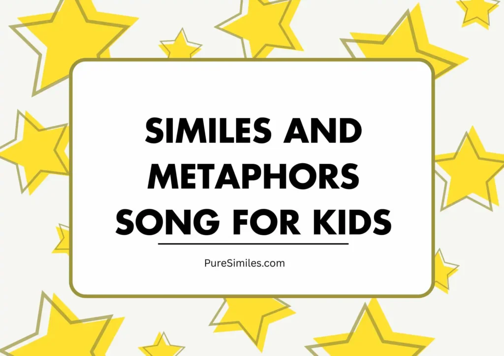 Similes and Metaphors Song for Kids