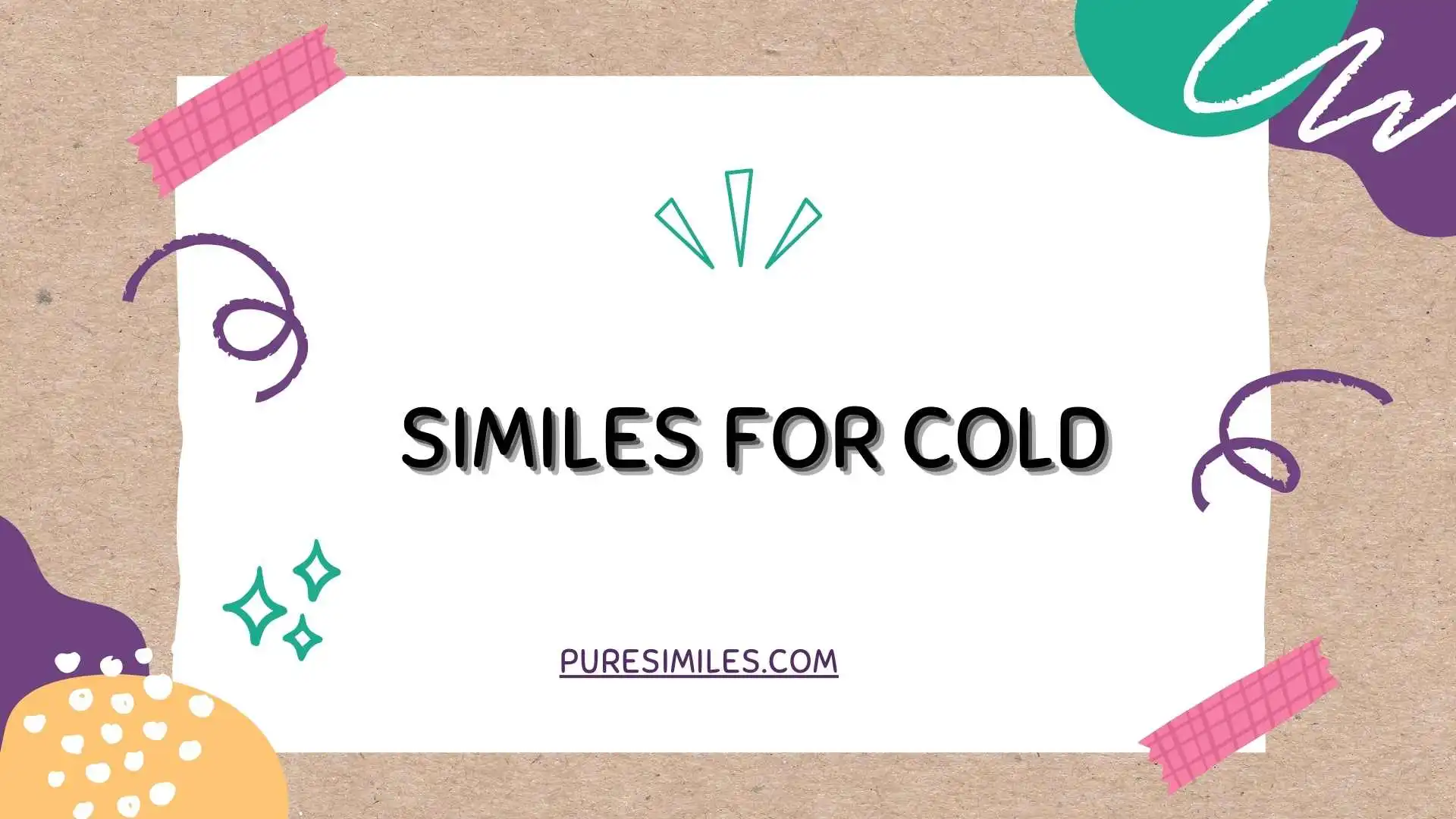 Similes for Cold