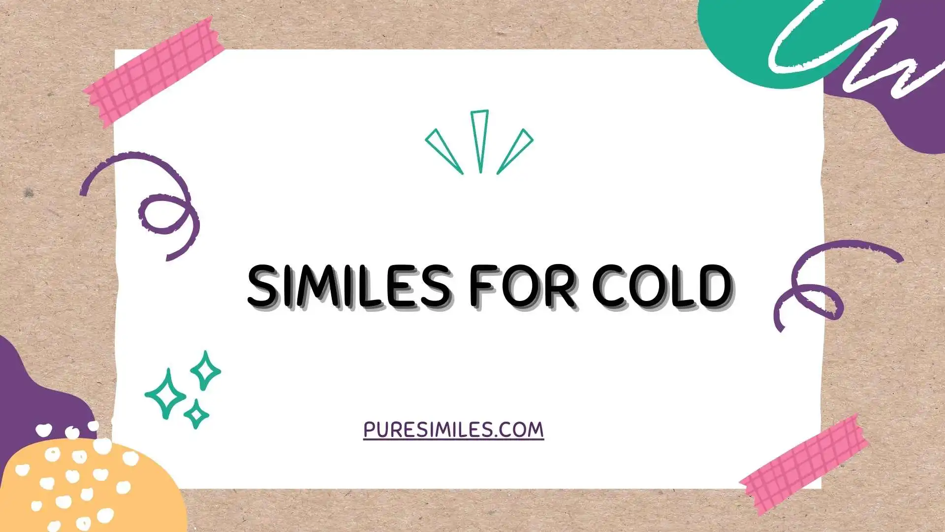 Similes for Cold
