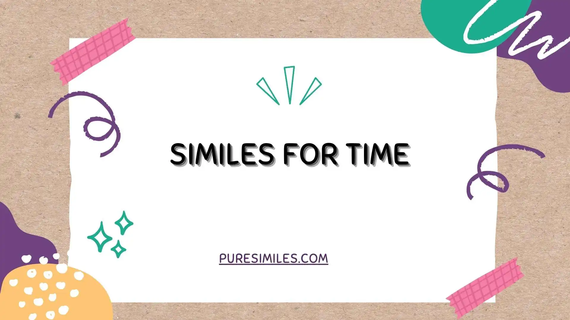 Similes for Time