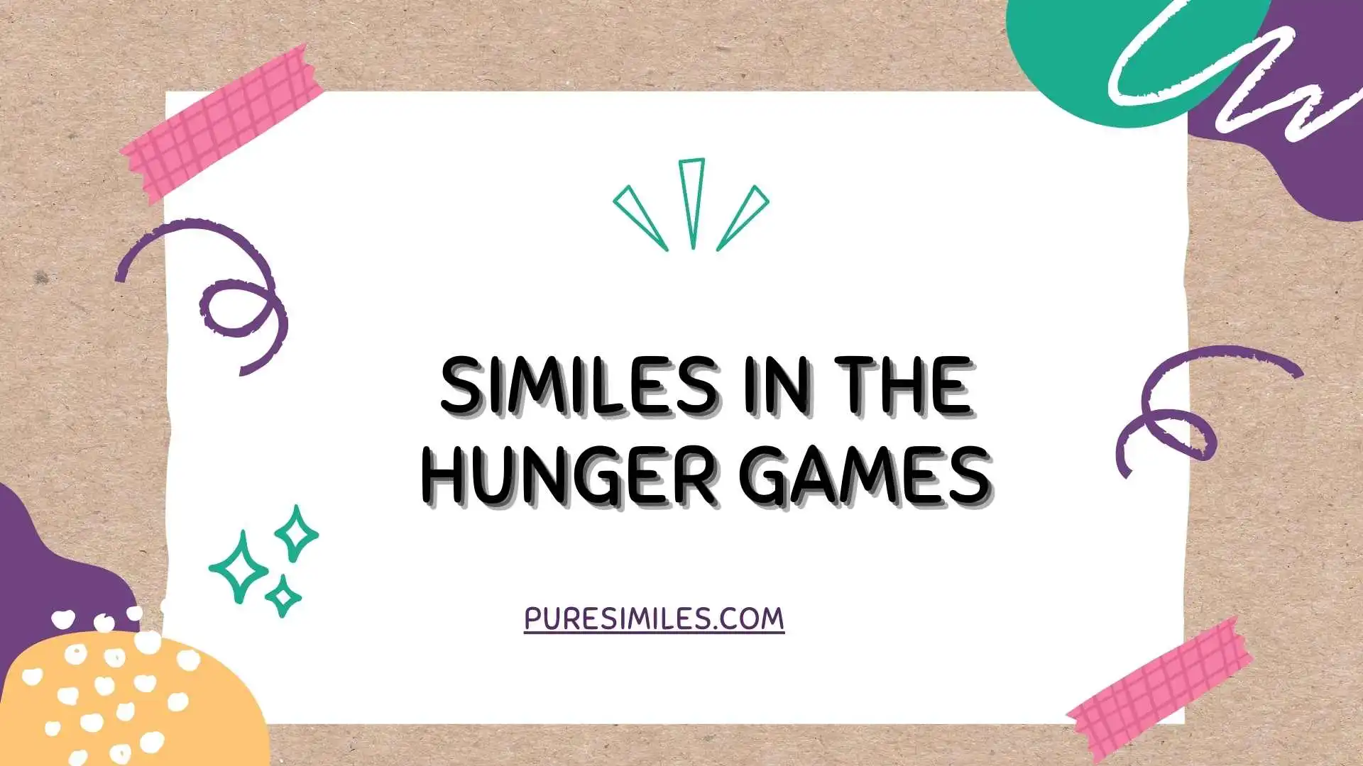 Similes in The Hunger Games