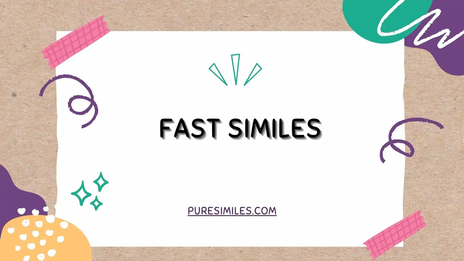 Fast Similes