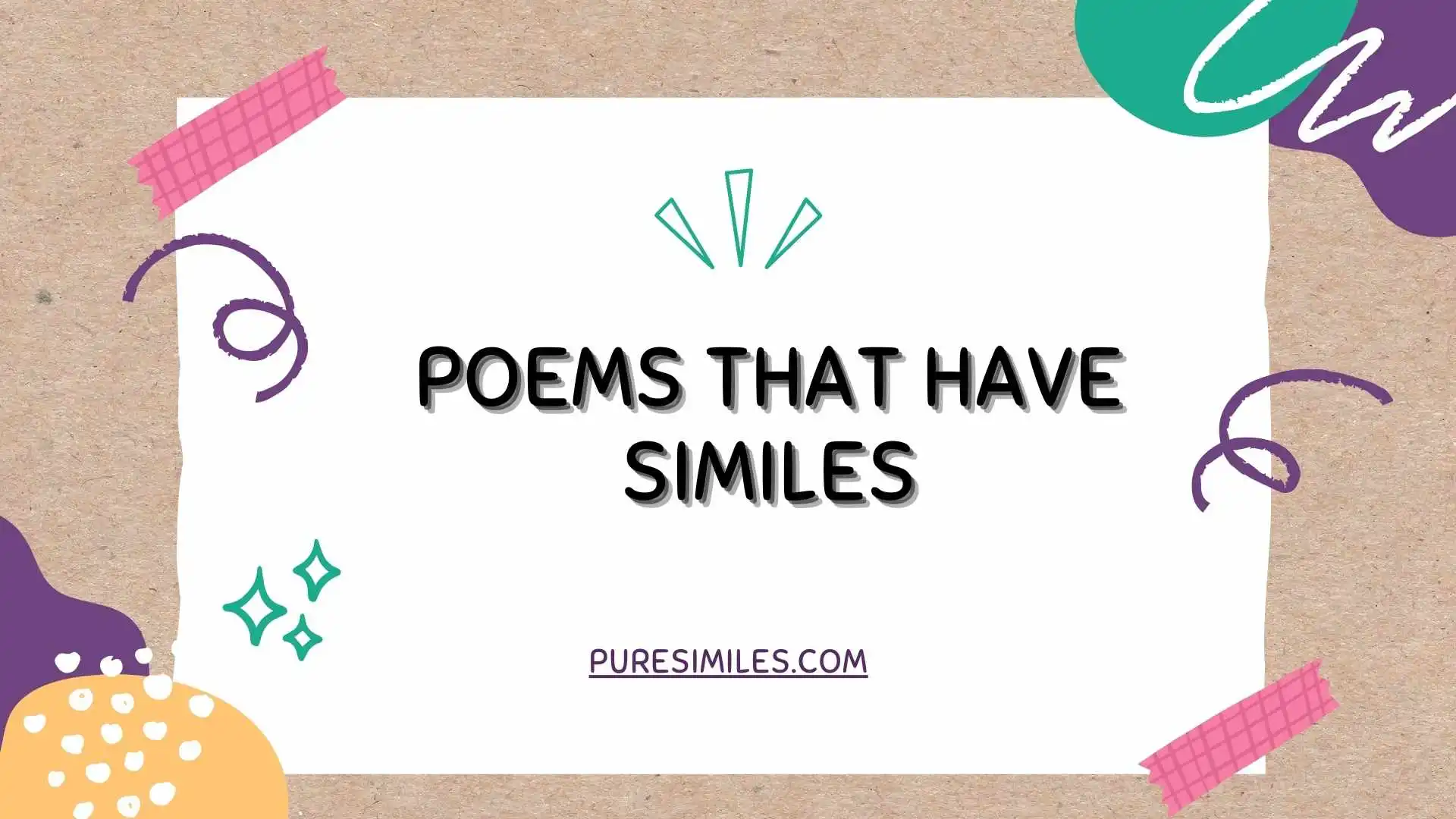 Poems That Have Similes