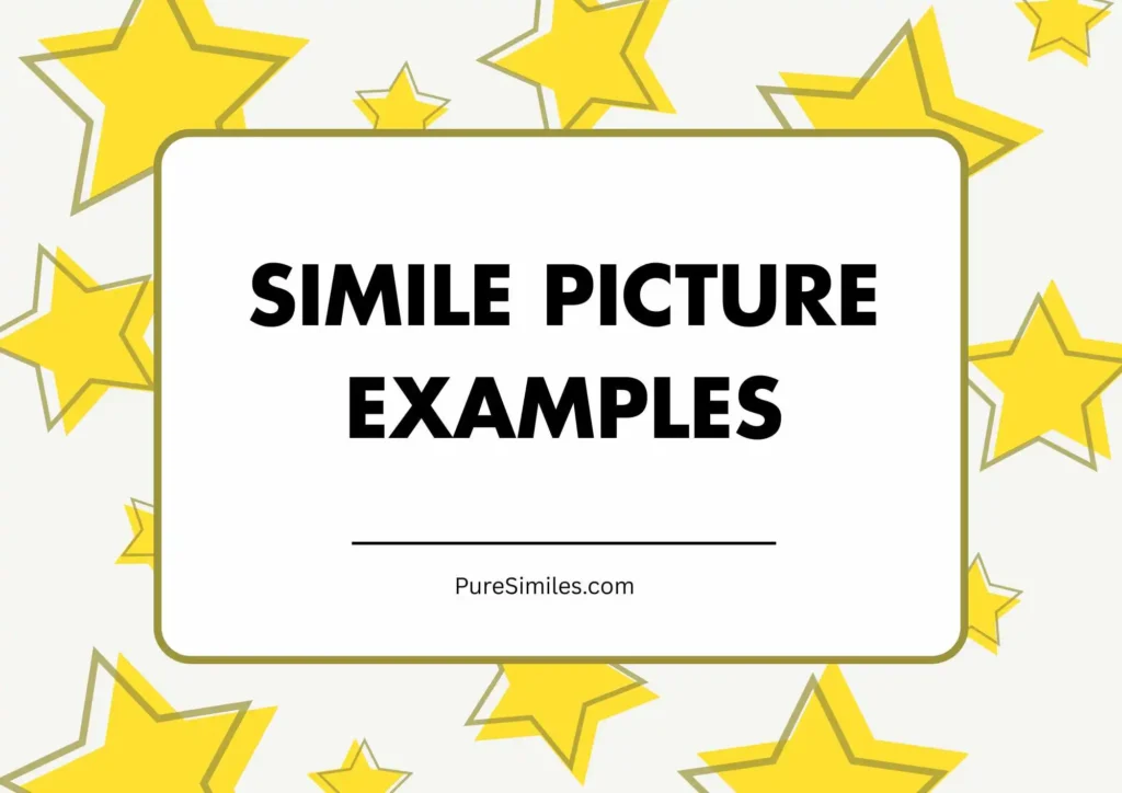 Simile Picture Examples