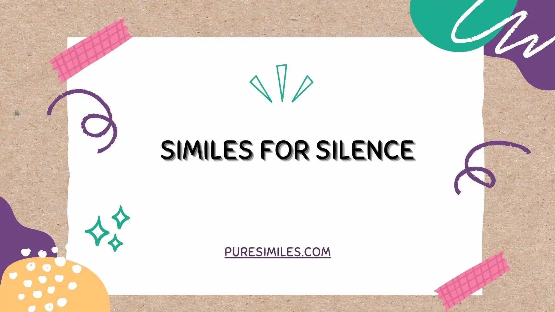 Similes for Silence