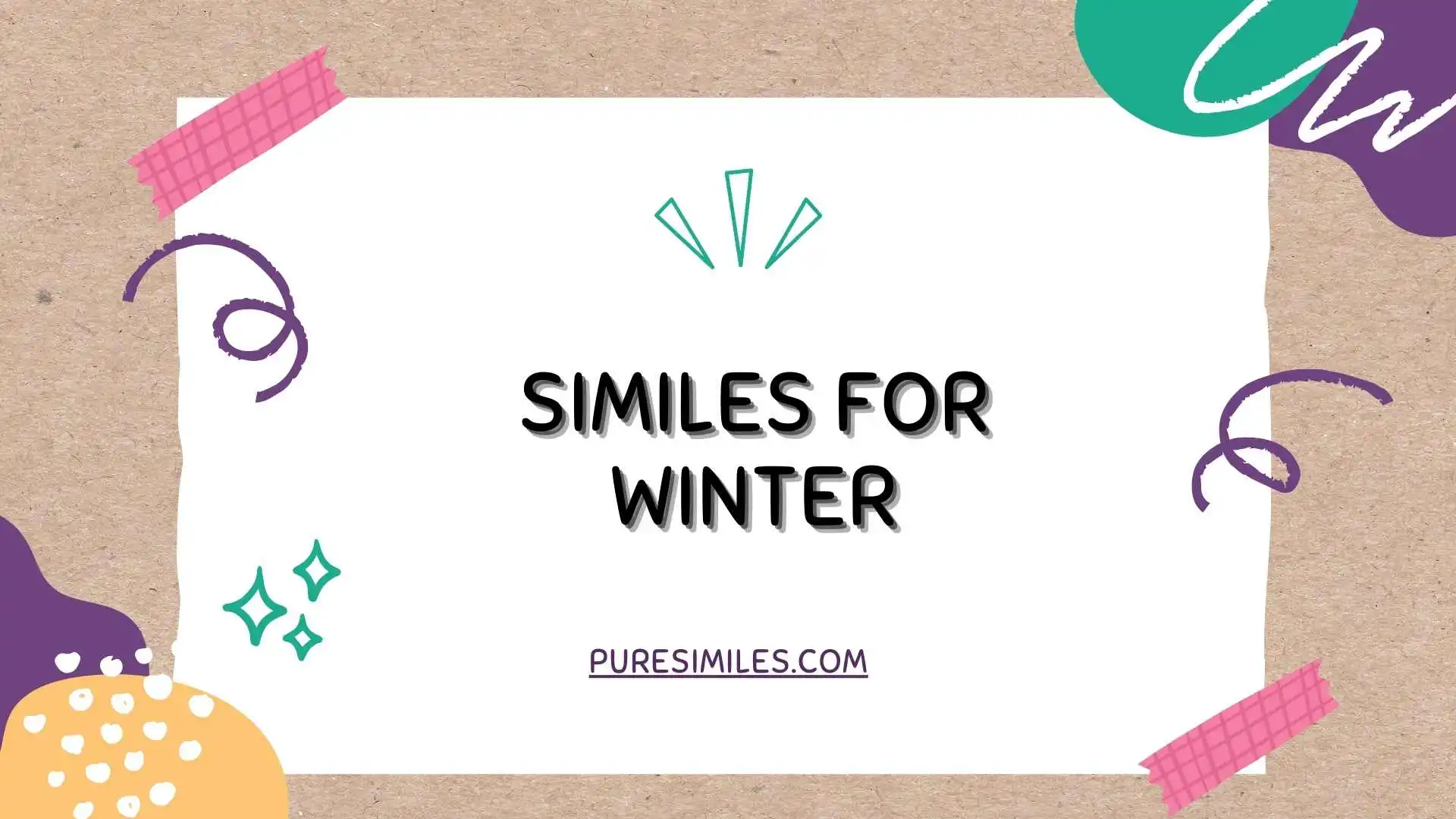Similes for Winter