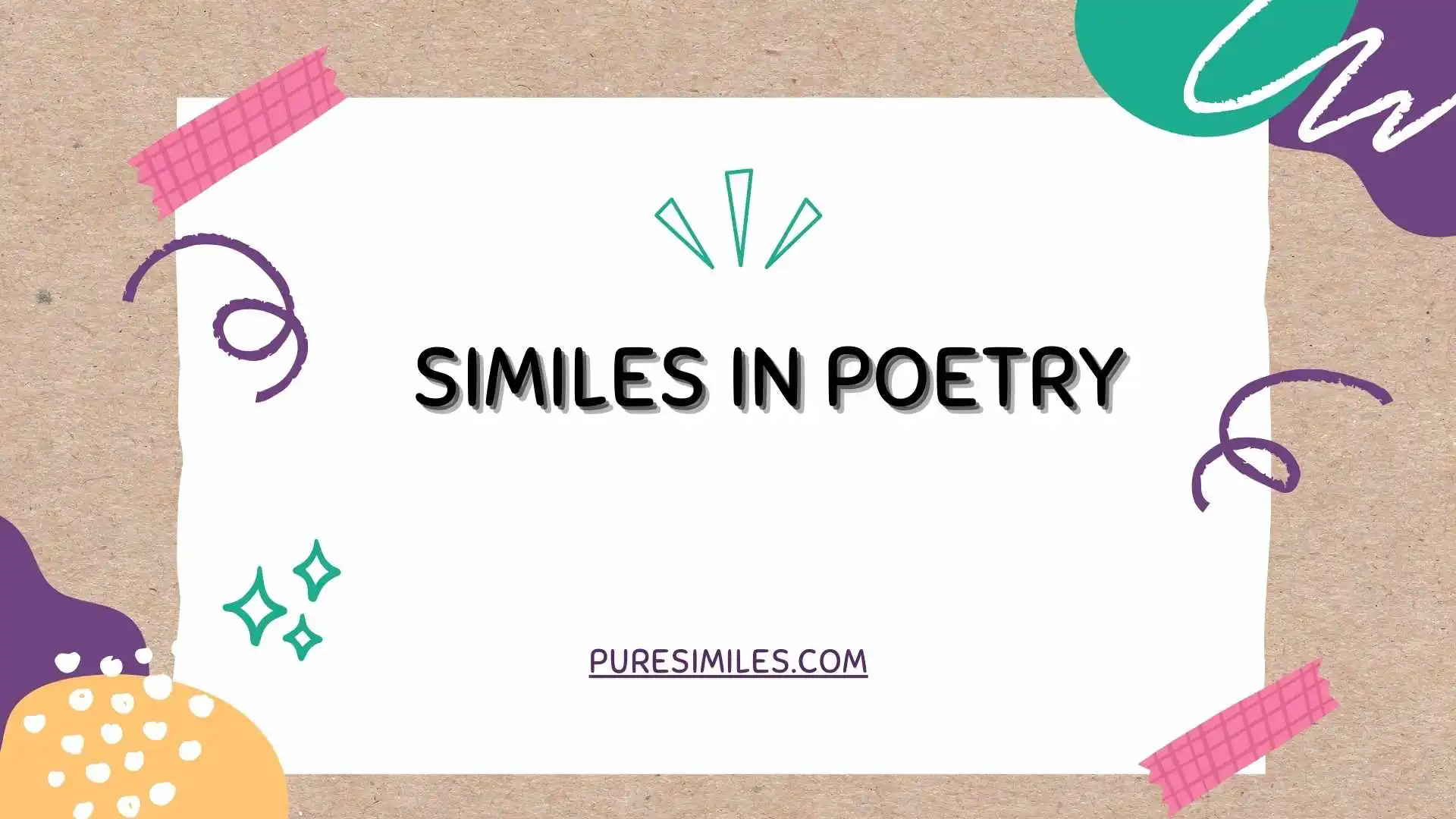 Similes in Poetry