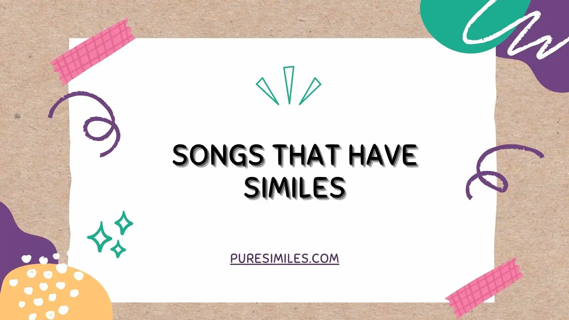 Songs That Have Similes