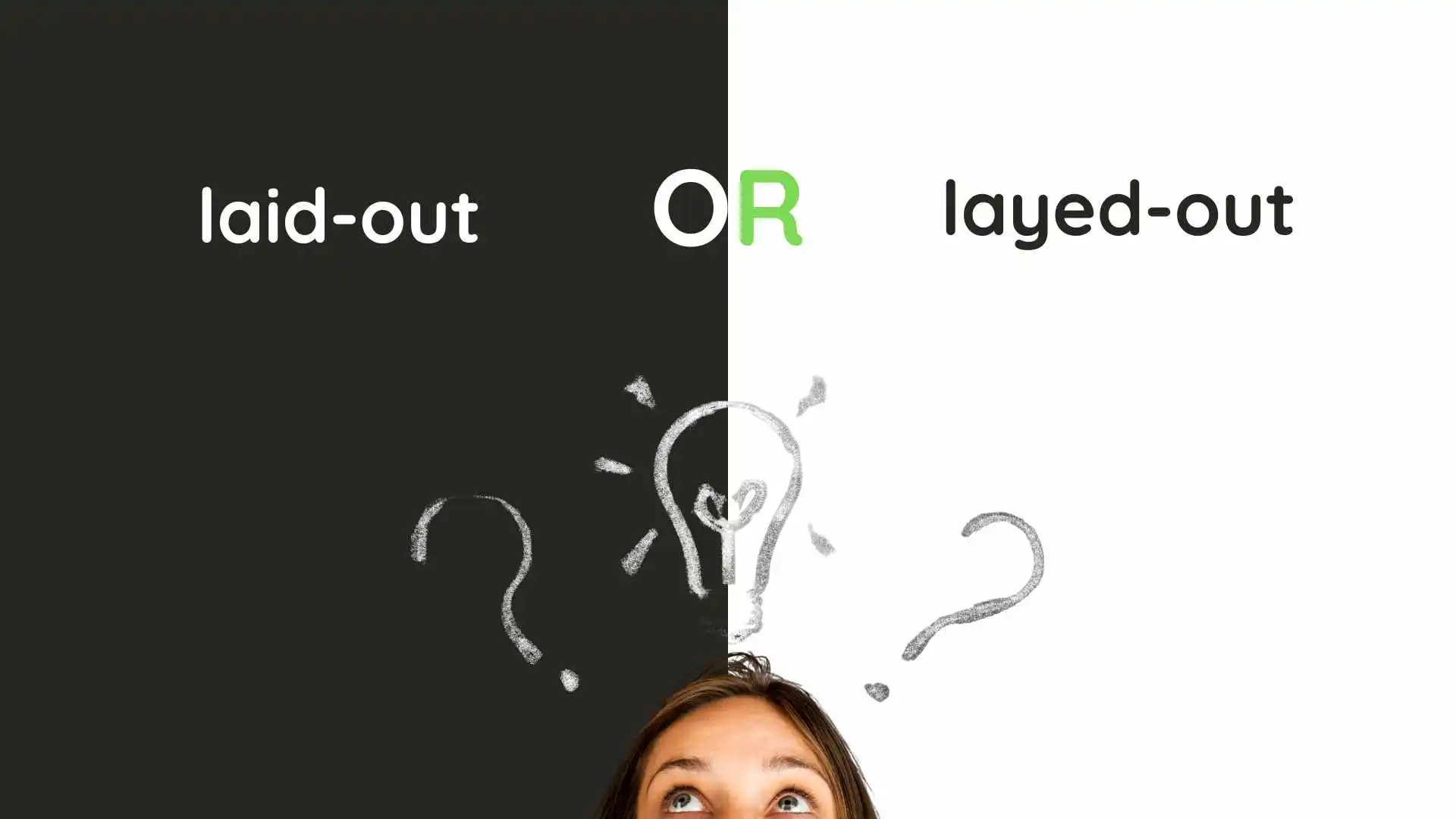 Laid Out or Layed Out