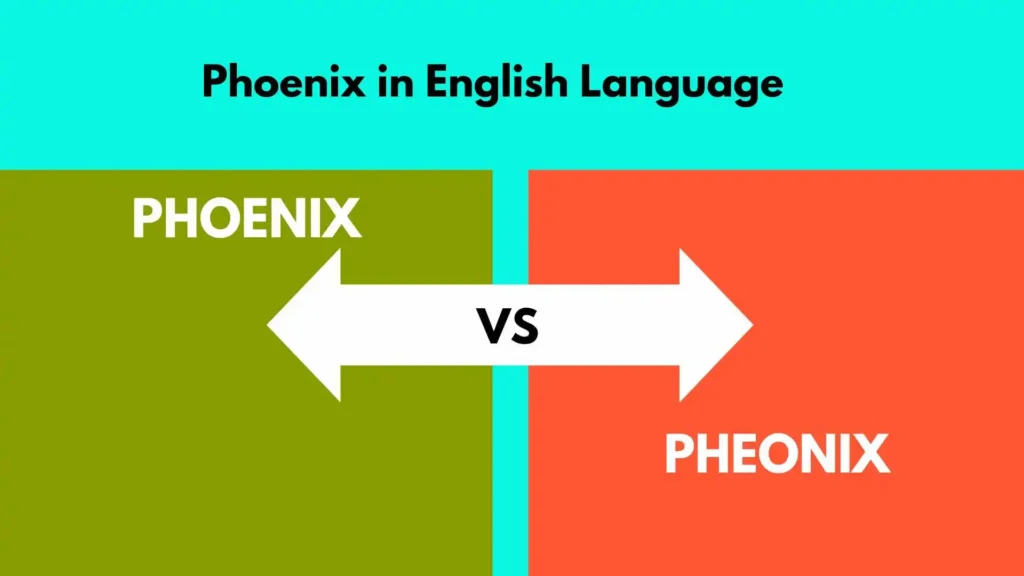 Phoenix in English Language