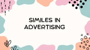 Similes in Advertising