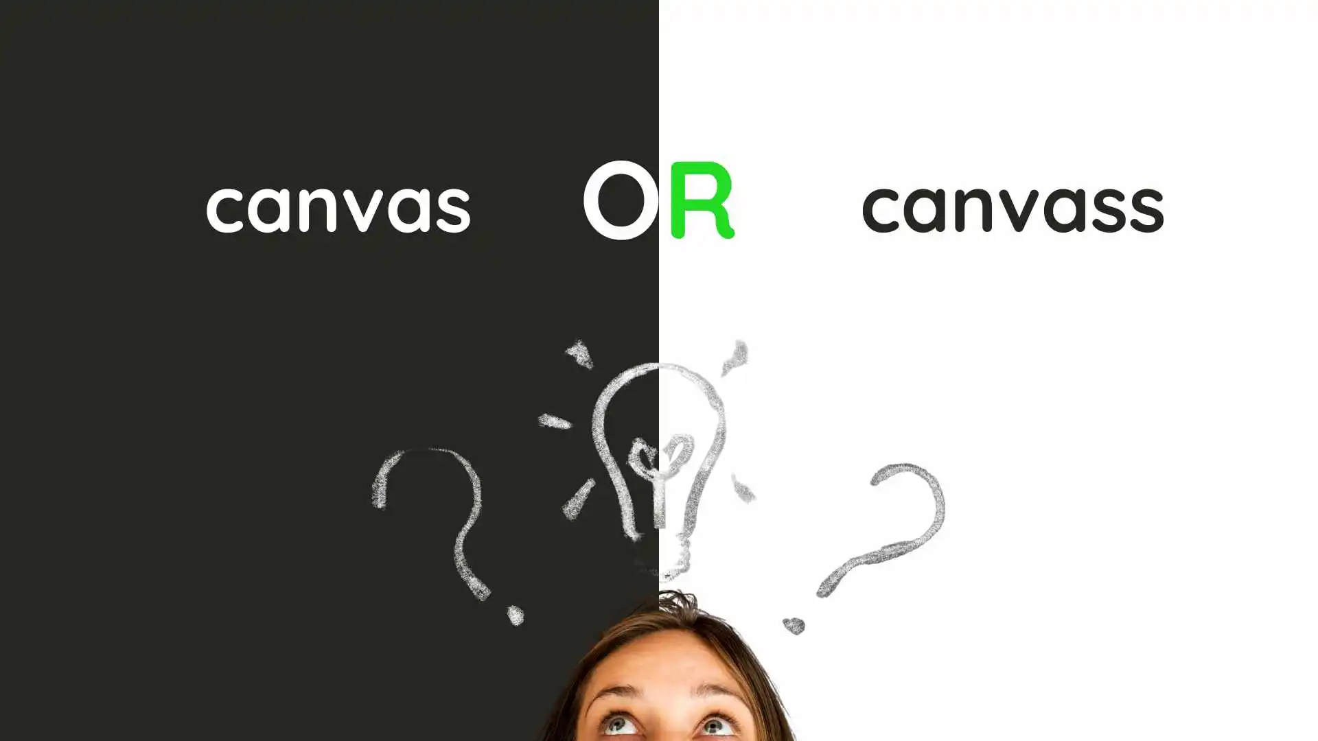 Canvas or Canvass