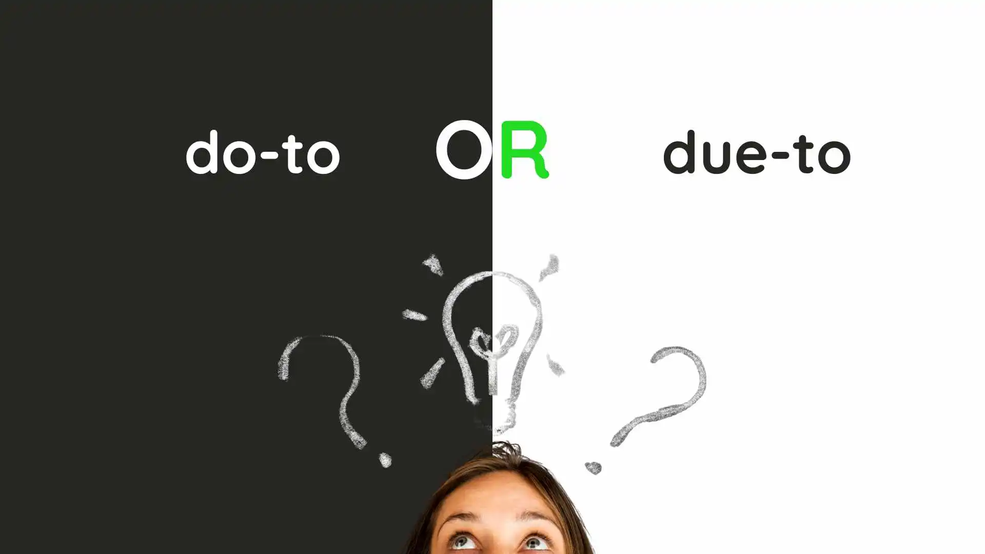 Do to or Due to