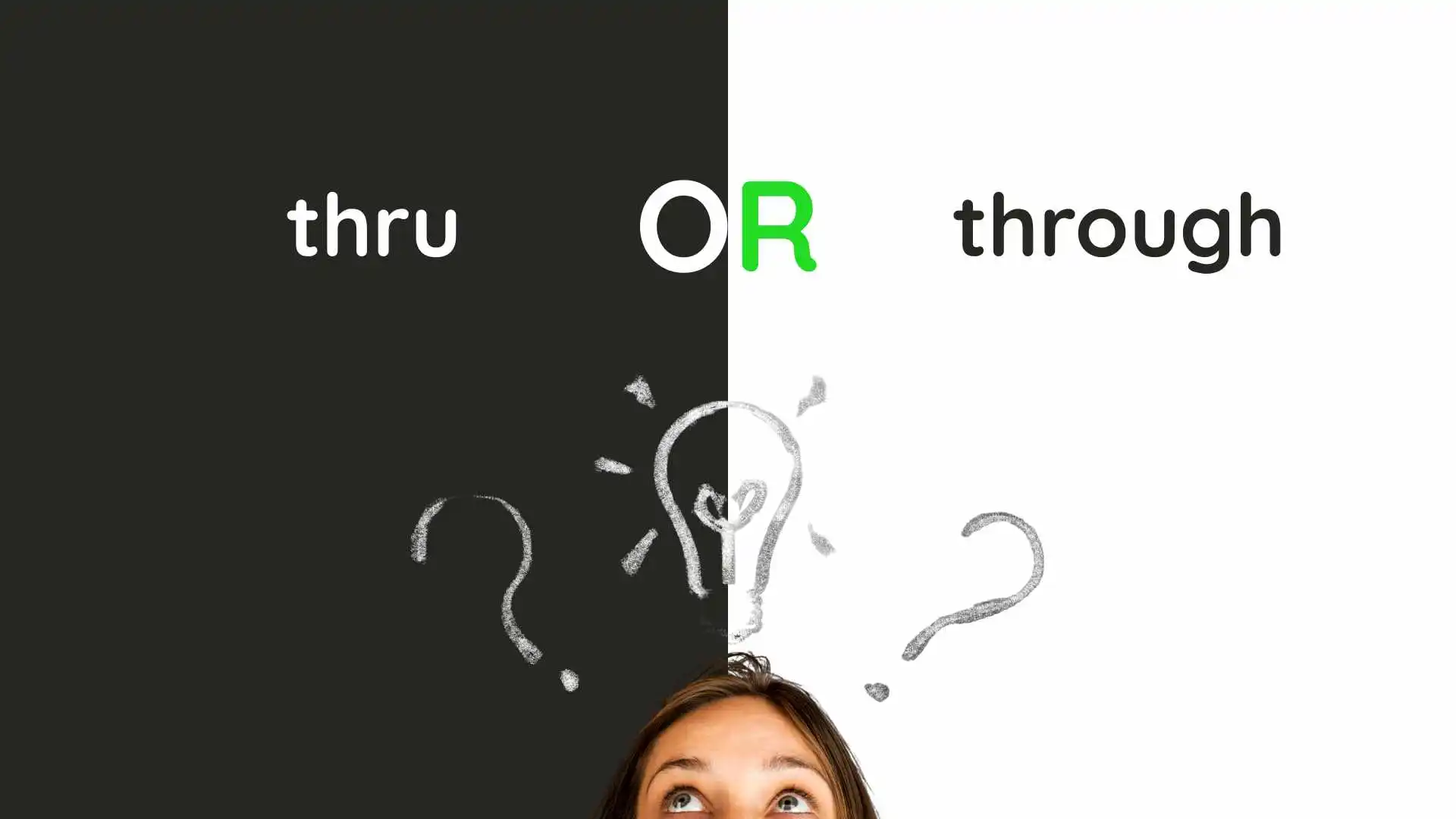 Thru or Through