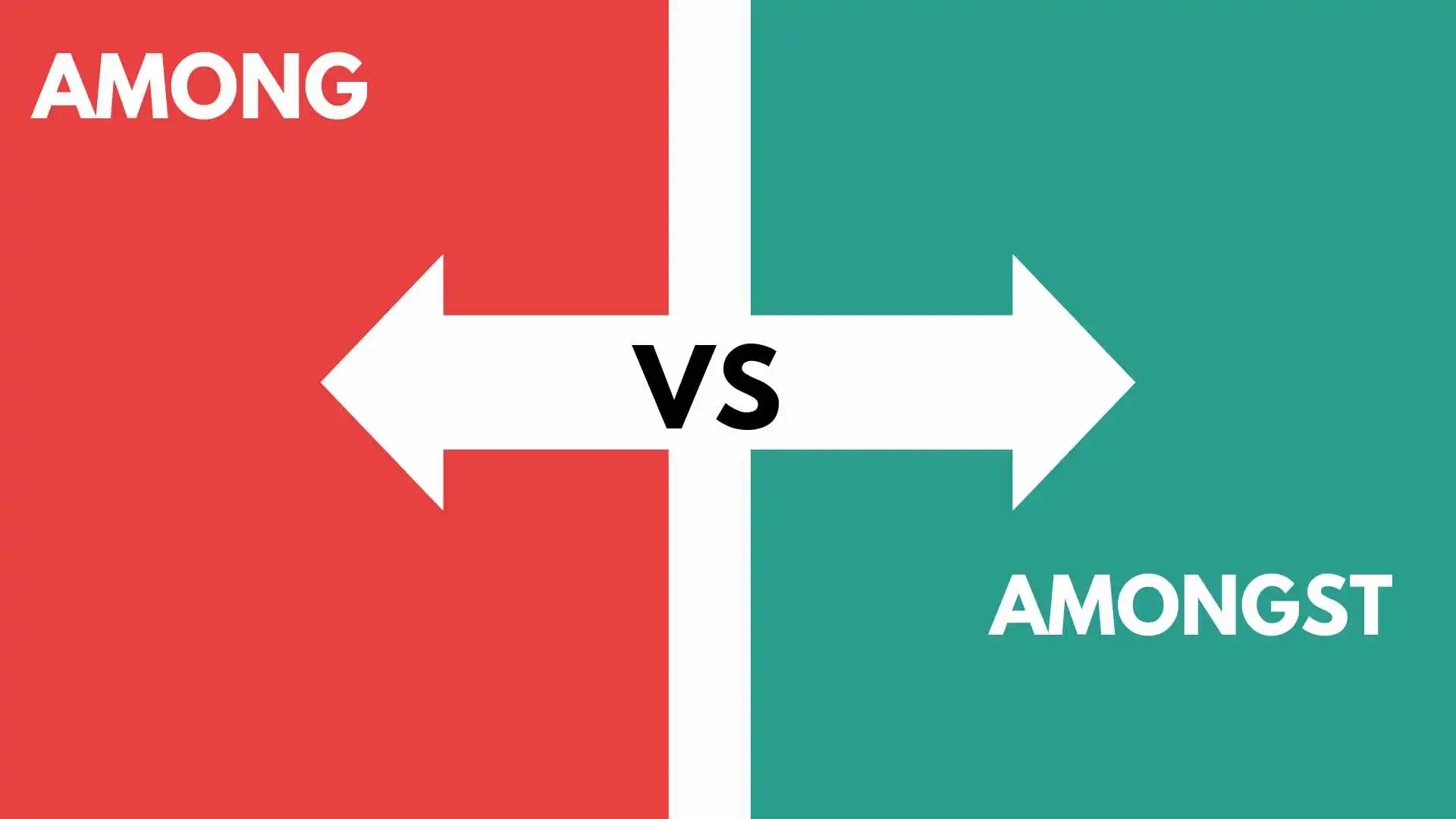 Among vs Amongst