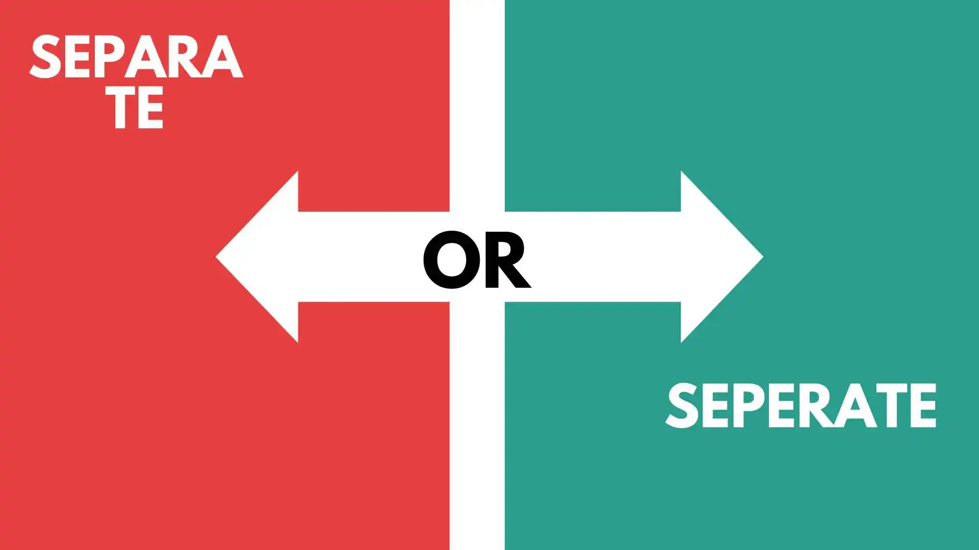 separate-or-seperate